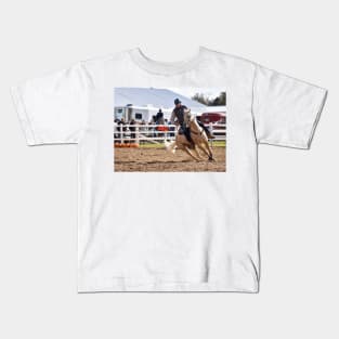 Barrel racing Kids T-Shirt